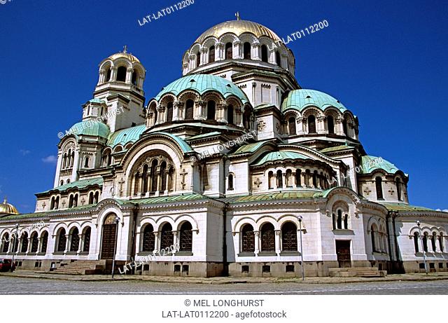 Aleksander Nevski cathedral is a historic Bulgarian Orthodox cathedral in Sofia built in Neo-Byzantine style in the centre of the city