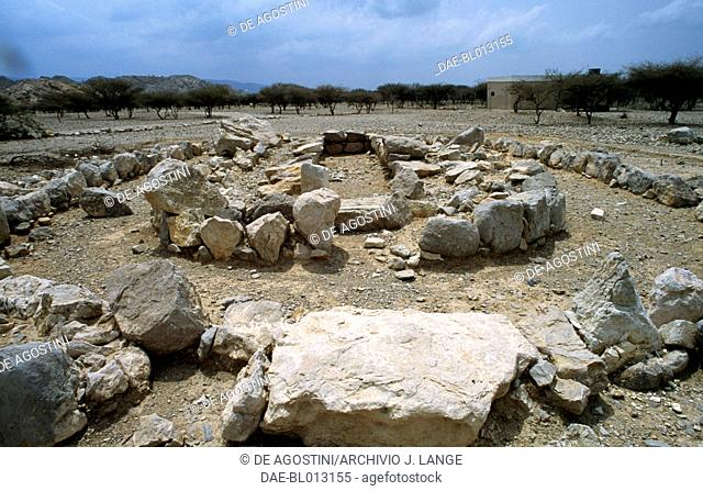 Tomb in Shimal, Ras al-Khaymah, United Arab Emirates. Wadi Suq civilisation, 2nd millennium BC