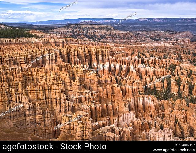 Inspiration Point Overlook. Bryce Canyon National Park. Utah. USA
