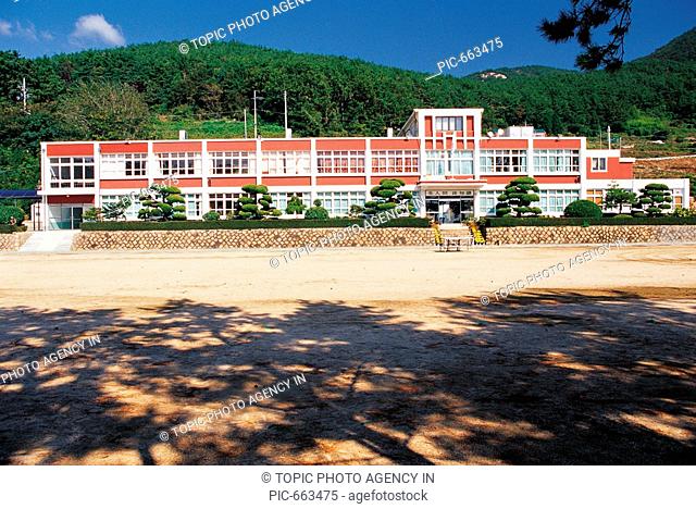 Sangju Middle School, Namhae Island, Gyeongnam, Korea