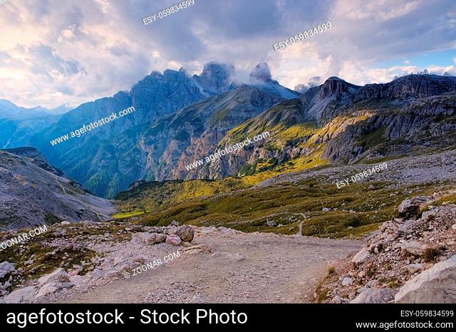 Sextner Dolomiten - Sexten Dolomites in italian Alps