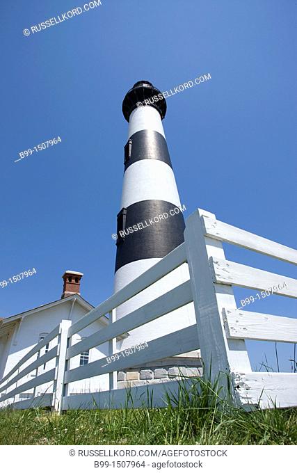 Bodie Island Lighthouse Cape Hatteras National Seashore Outer Banks North Carolina USA