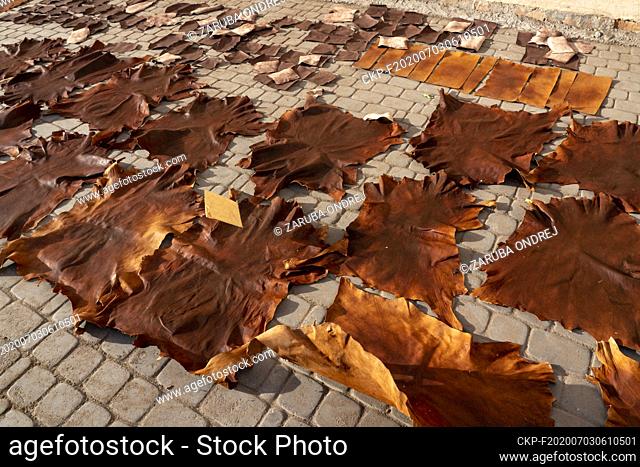 tannery, leather production (CTK Photo/Ondrej Zaruba)