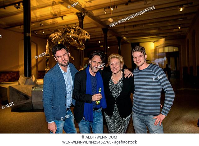 Azure Hotel Group presents Night at the Museum with T Rex Tristan at Naturkundemuseum Featuring: Tobey Wilson, Falk Willy-Wild, Gabriela Maessen