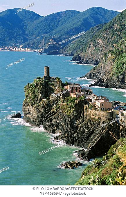 Vernazza, Cinque Terre, La Spezia, Liguria, Italy