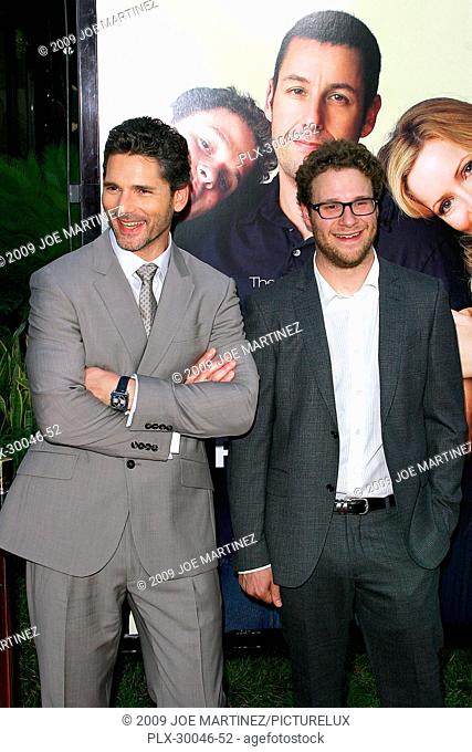 Eric Bana and Seth Rogen at the Premiere of Universal Pictures' Funny People- Arrivals held at the Arclight Cinema in Hollywood, CA July 20, 2009
