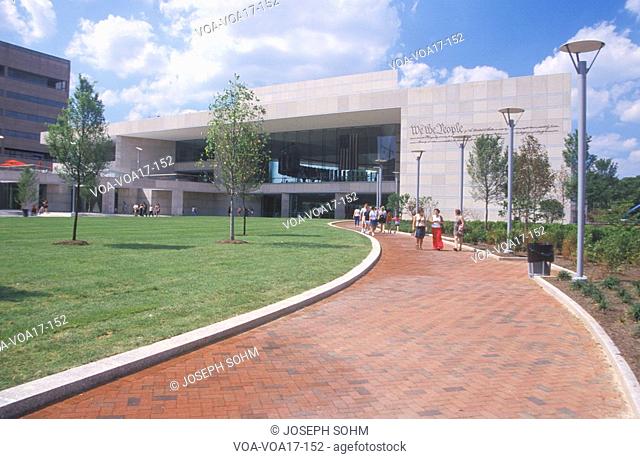 National Constitution Center for the U.S. Constitution on Independence Mall, Philadelphia, Pennsylvania