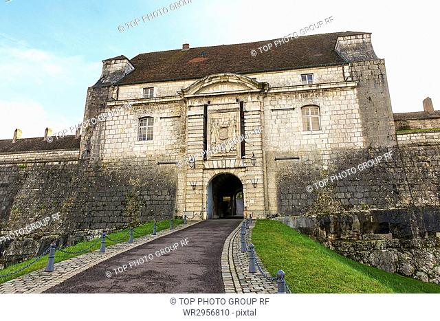 Main Entrance of Citadel of Besancon, France