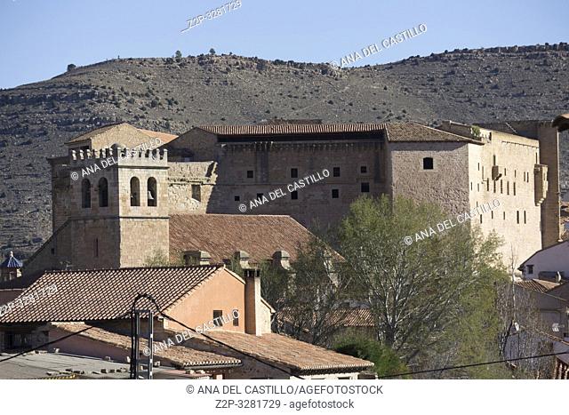 Rural architecture Mora de Rubielos Teruel Aragon Spain