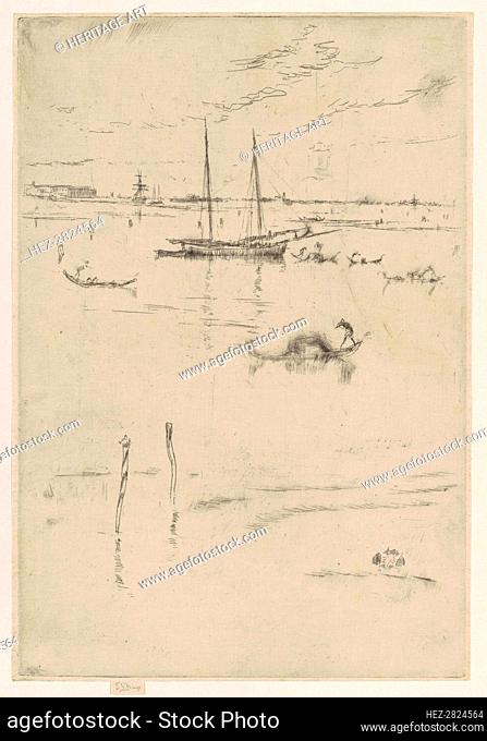 The Little Lagoon, 1879/1880. Creator: James Abbott McNeill Whistler