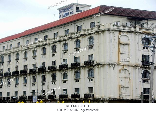 Building of Department of Labour, Intramuros, Manila, Philippines