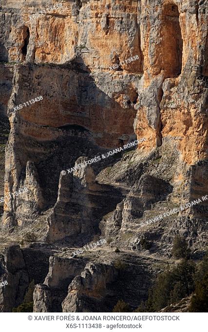 Viewpoint Galiana, Natural Park of Wolves Canyon - Cañon de Río Lobos, Soria, Spain
