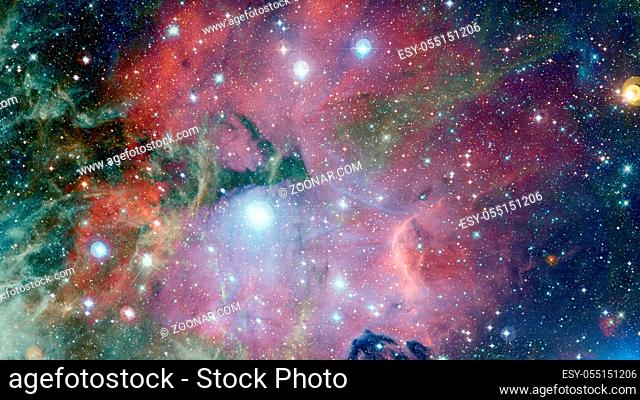 A glorious, rich star forming nebula. Elements of this image furnished by NASA