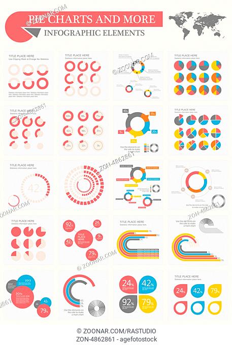 Infographic Elements. Opportunity to Highlight any Country. Vector Illustration EPS 10