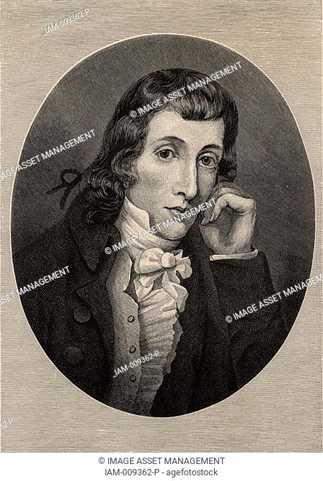 Alexander Wilson 1766-1813 teacher and ornithologist  Born in Paisley, Scotland, he emigrated to America in 1794 and became an American citizen in 1804...
