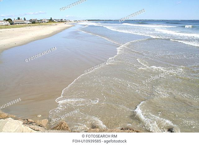 beach wells maine atlantic ocean seacoast at