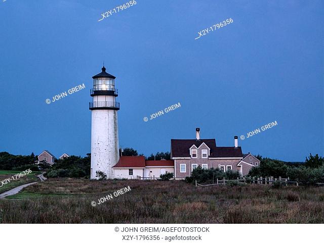 Cape Cod Lighthouse, Truro, Cape Cod, Massachusetts, USA Also known as Highland Lighthouse