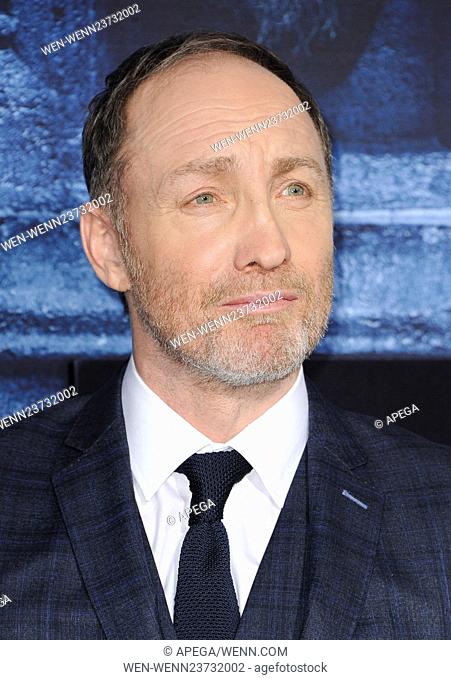 Premiere of 'Game of Thrones' Season 6 - Arrivals Featuring: Michael McElhatton Where: Los Angeles, California, United States When: 10 Apr 2016 Credit:...