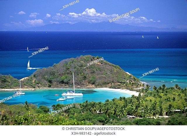 Mayreau, Grenadines islands, Saint Vincent and the Grenadines, Winward Islands, Lesser Antilles, Caribbean Sea