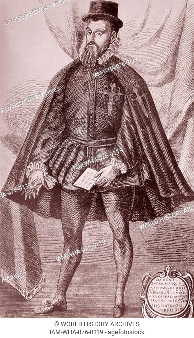 Francisco Pizarro González (1471 – 1541) Spanish conquistador who conquered the Incan Empire