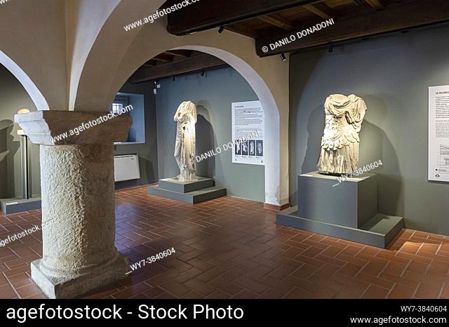 archaeological museum, luni, italy