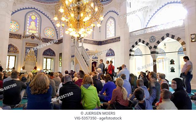 03.10.2015, Germany, Berlin, Sehitlik mosque. - Berlin, Germany, 03/10/2015