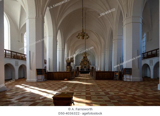 Maribo, Denmark The interior of the Maribo Cathedral