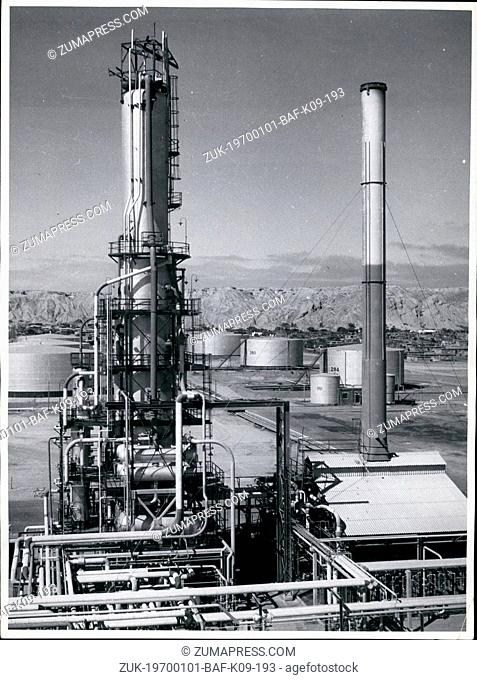 Jan. 01, 1970 - Talara refinery at La Breay Parineas oilfield in Peru. The refinery owned by a Standard Oil subsidiary has been 'nationalized' by the Military...
