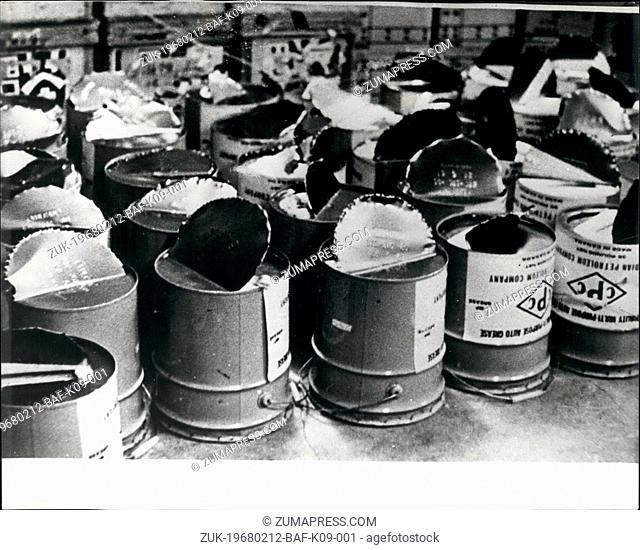 Feb. 12, 1968 - 12-2-68 Largest Gold Smuggling Case Revealed - After the exchange of information of smuggling case from Canadian police through the...