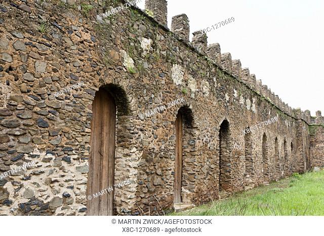 Fasil Ghebbi, fortress like royal enclosure, Gonder, Ethiopia Stables  The fortress – palace royal enclosure of Fasil Ghebbi is located right in the city of...