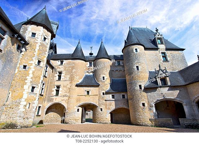 france, 41, loire castles : fougères-sur-bièvres castle