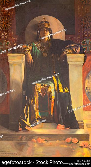 Empress Theodora, ca 1887. Creator: Benjamin-Constant, Jean-Joseph (1845-1902)