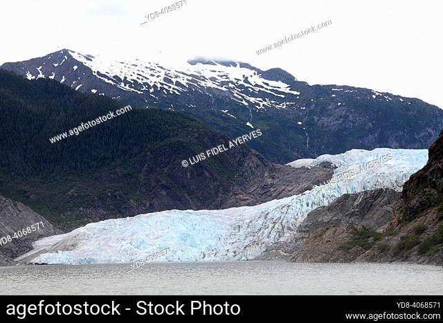Margerie Glacier is a 34 km long tidalwater glacier in Glacier Bay, Alaska, United States, within the boundaries of Glacier Bay National Park and Preserve