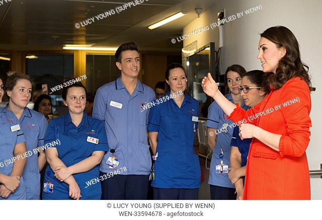 Catherine, Duchess of Cambridge visited Great Ormond Street Hospital to officially open the Mittal Children’s Medical Centre