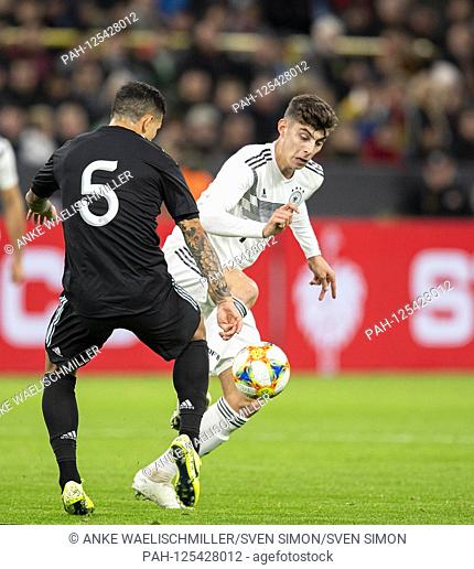Kai HAVERTZ r. (GER) in duels versus Leandro PAREDES (ARG), Action,  Football Laenderpiel, Stock Photo, Picture And Rights Managed Image. Pic.  PAH-125427908 | agefotostock