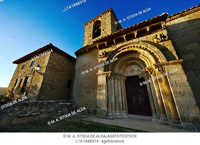 Romanesque church of San Martin, Artaiz, Navarre, Spain