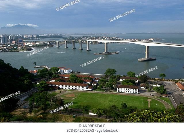 Terceira Ponte, bridge connecting Vitoria and Vila Velha, EspG«÷rito Santo, Brazil