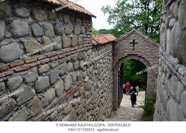 Nunnery Bodbe (4th-8th century) in Georgia Kakheti), recorded on 21.05.2019 | usage worldwide. - Sighnaghi/Georgien