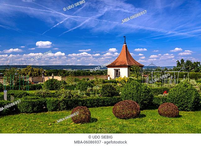 Germany, Baden-Wurttemberg, Swabian Alb, Upper Danube, Riedlingen, District Neufra, Castle Neufra, Renaissance Garden 'Hanging Gardens'