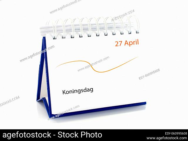 twenty seven april kings day in holland