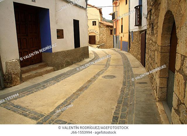 Xiva de Morella street, Maestrazgo region  Castellón