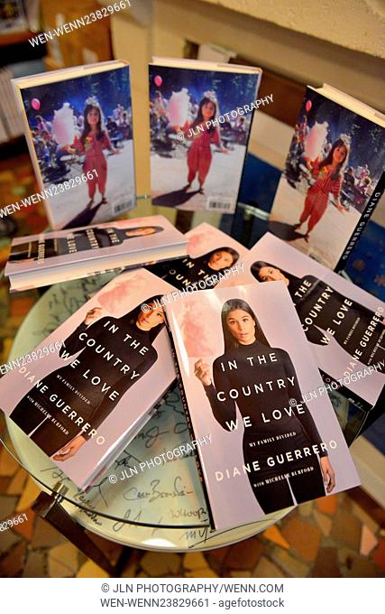 Diane Guerrero discusses and signs copies of her book 'In the Country We Love: My Family Divided' at Books and Books Featuring: Atmosphere Where: Coral Gables
