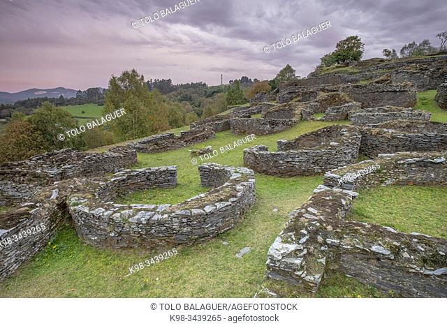 castro de Coaña , siglo IV a. C. , Monumento Histórico Artístico, Villacondide, Coaña (Asturias,