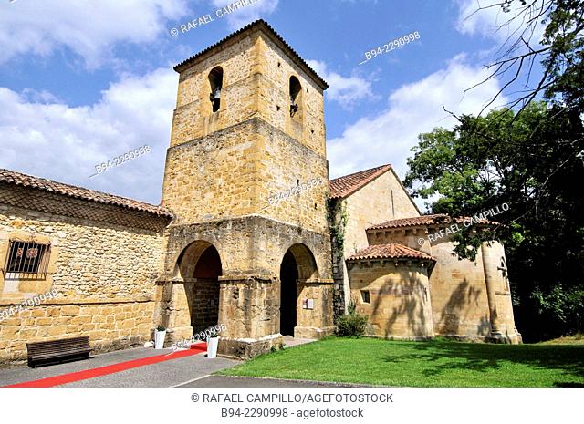 'Parador' state-run hotel, former monastery of San Pedro de Villanueva. Cangas de Onís. Principaly of Asturias, Spain