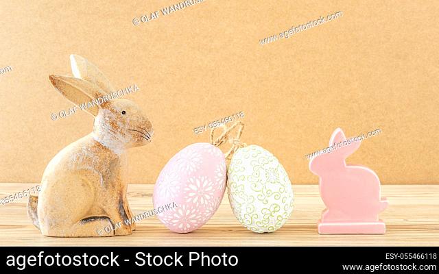 easter bunny, easter eggs, easter decoration
