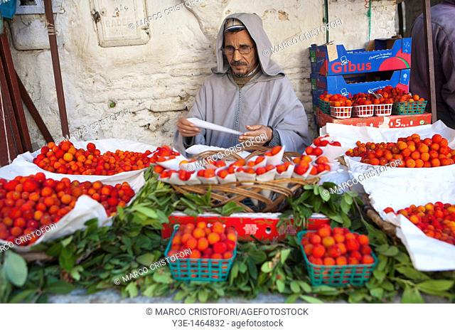 Berries seller, Fes, Morocco