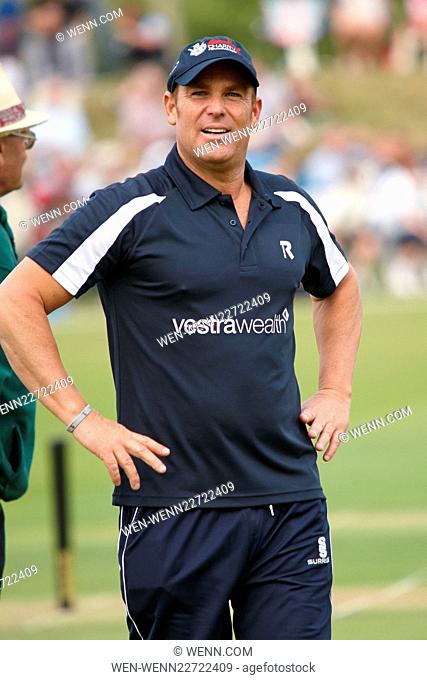To celebrate his 60th birthday Ian Botham held a charity cricket game with his old mate Viv Richards and friends. They raised £110