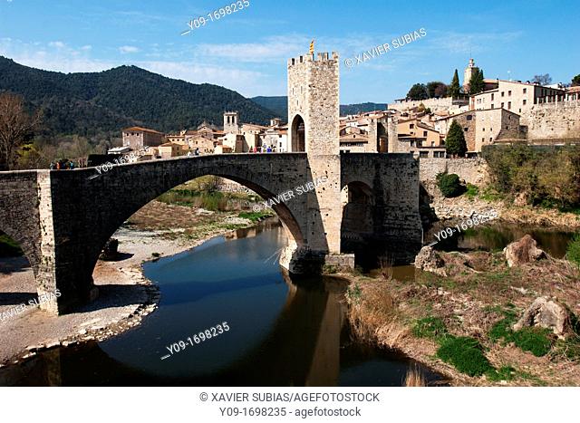 Besalú, Garrotxa, Girona, Catalonia, Spain