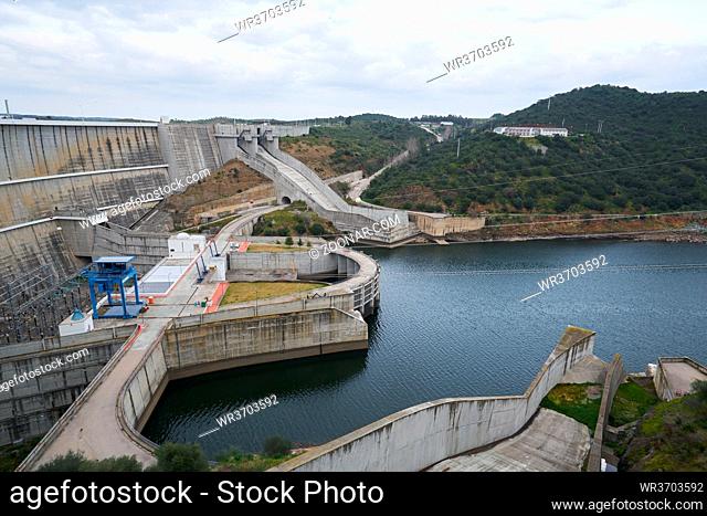 Barragem do Alqueva Dam in Alentejo, Portugal