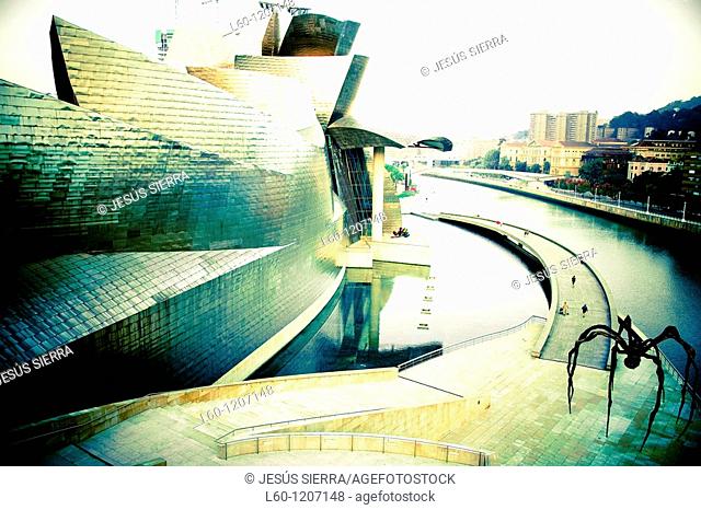 Guggenheim Museum, by Frank O Gehry Bilbao Spain